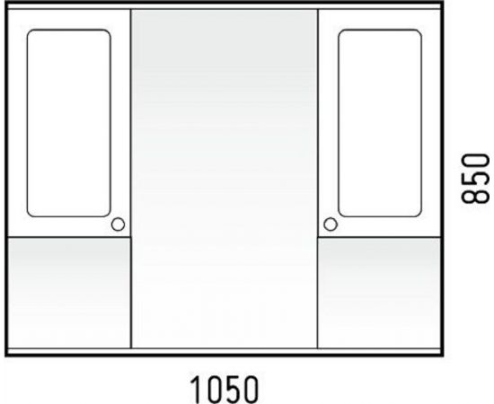 Зеркало-шкаф Corozo Прованс 105/С_, изображение 4