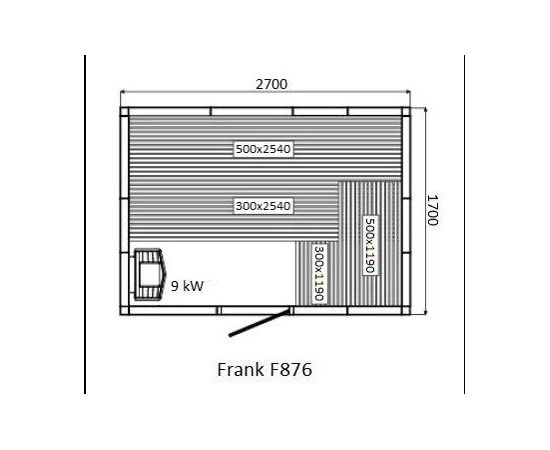 Финская сауна Frank F876_, изображение 7