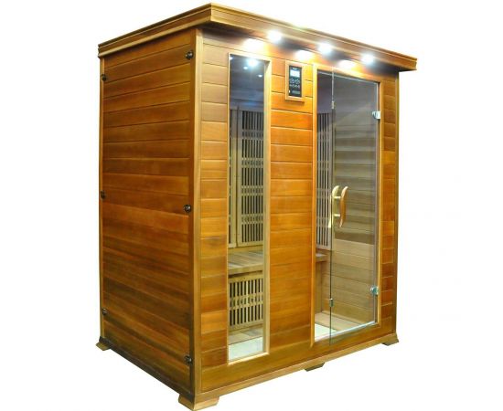 Инфракрасная сауна SaunaMagic Cedar CST Medium (153х110)_, изображение 3