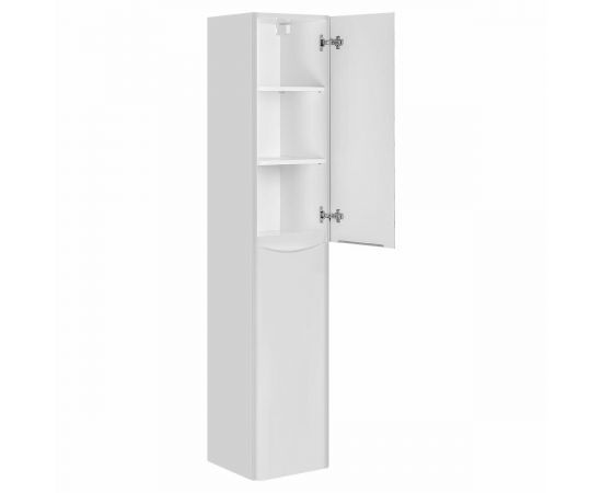 Шкаф-пенал Vincea Paola VSC-2P170GW-L подвесной, 1700*350*350, G.White, левый_, изображение 3