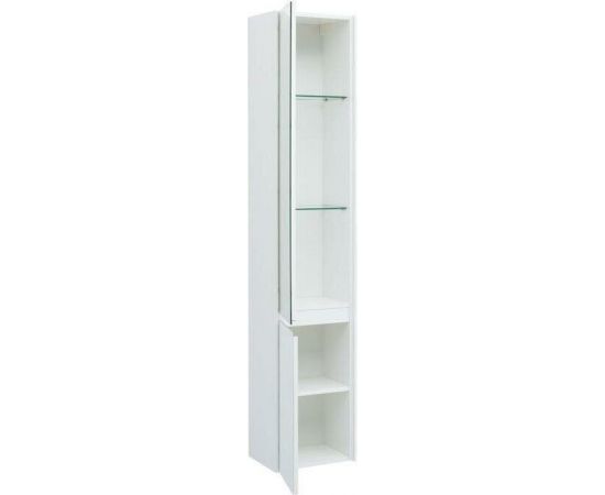 Шкаф-пенал для ванной Aquanet Гласс 35 L белый арт. 00249946_, изображение 6