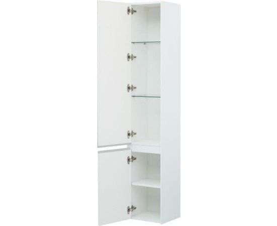 Шкаф-пенал для ванной Aquanet Гласс 35 L белый арт. 00249946_, изображение 7