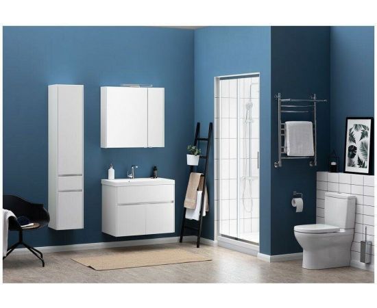 Шкаф-пенал для ванной Aquanet Латина 35 L белый арт. 00187544_, изображение 8