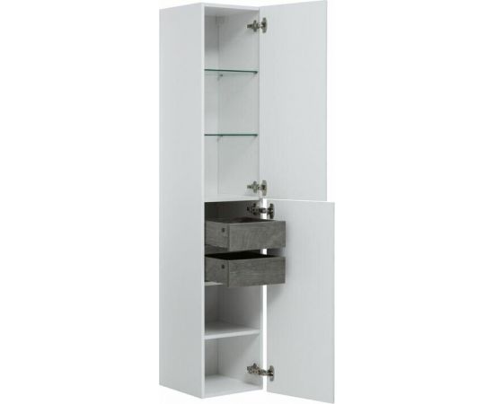 Шкаф-пенал для ванной Aquanet Nova 35 белый арт. 00242261_, изображение 5