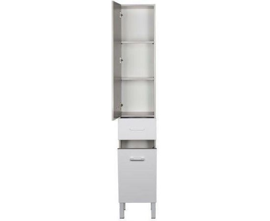 Шкаф-пенал для ванной Aquanet Верона 35 L белый арт. 00187316_, изображение 6
