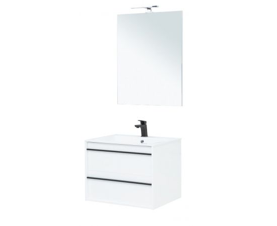 Мебель для ванной Aquanet Lino 70 белый матовый арт.00271953_, изображение 7