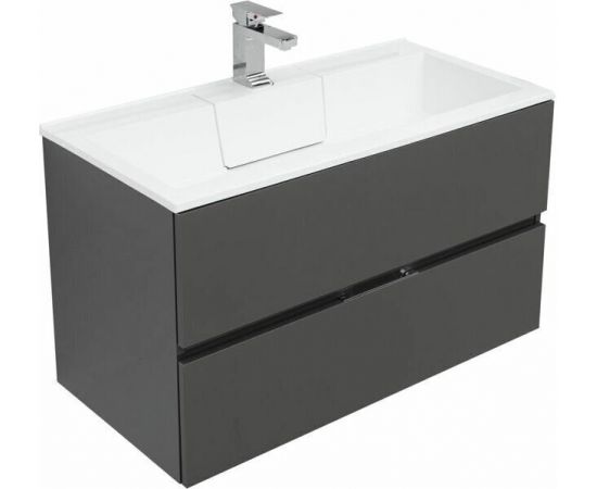 Мебель для ванной Aquanet Алвита 90 серый антрацит арт.00241388_, изображение 12