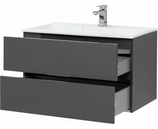 Мебель для ванной Aquanet Алвита 90 серый антрацит арт.00241388_, изображение 9