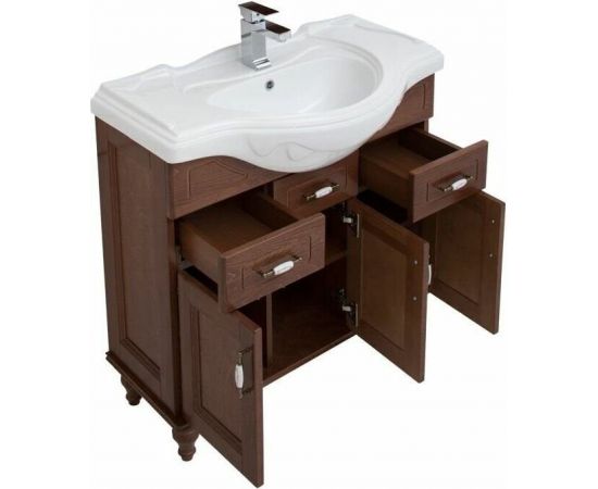 Мебель для ванной Aquanet Амелия S 85 орех арт.00234651_, изображение 5