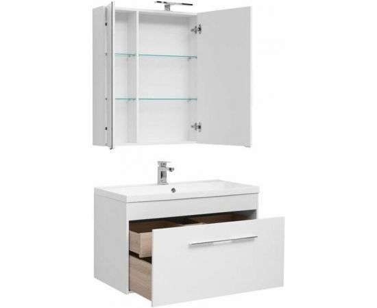 Мебель для ванной Aquanet Августа 100 белый арт.00225238_, изображение 5