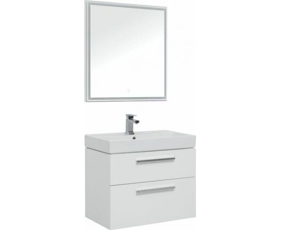 Мебель для ванной Aquanet Nova 75 белый (2 ящика) арт.00243255_, изображение 2