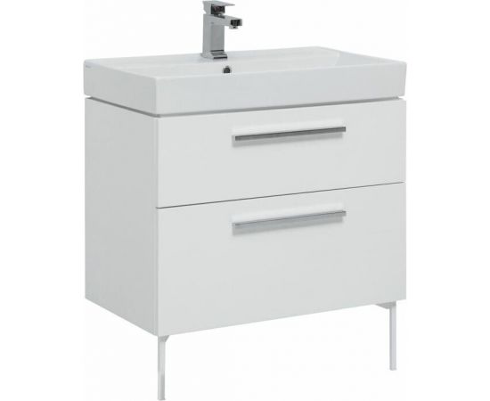 Мебель для ванной Aquanet Nova 75 белый (2 ящика) арт.00243255_, изображение 11
