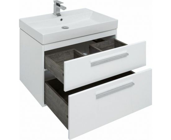 Мебель для ванной Aquanet Nova 75 белый (2 ящика) арт.00243255_, изображение 10