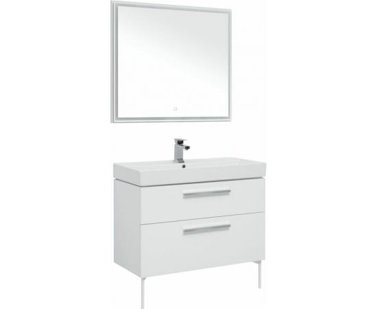 Мебель для ванной Aquanet Nova 90 белый (2 ящика) арт.00243256_, изображение 10