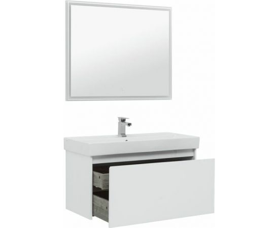 Мебель для ванной Aquanet Nova Lite 100 белый (1 ящик) арт.00243228_, изображение 5