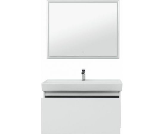 Мебель для ванной Aquanet Nova Lite 100 белый (1 ящик) арт.00243228_, изображение 9