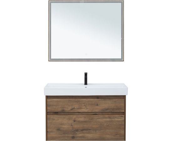 Мебель для ванной Aquanet Nova Lite 100 дуб рустикальный (2 ящика) арт.00254223_, изображение 6