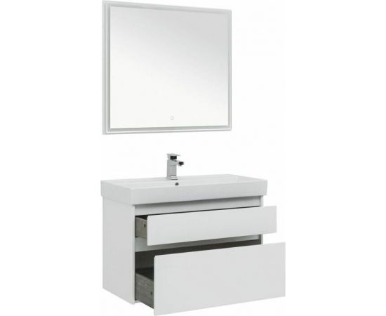 Мебель для ванной Aquanet Nova Lite 90 белый (2 ящика) арт.00243235_, изображение 5