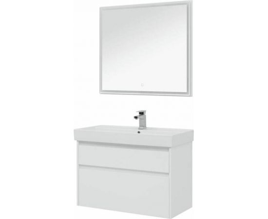 Мебель для ванной Aquanet Nova Lite 90 белый (2 ящика) арт.00243235_, изображение 11