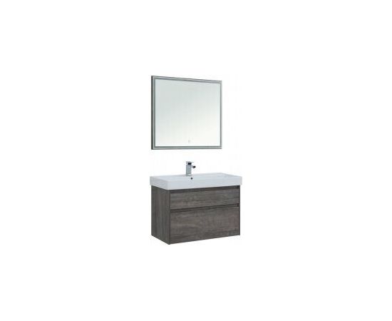 Мебель для ванной Aquanet Nova Lite 90 дуб рошелье (2 ящика) арт.00243247_