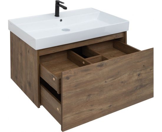 Мебель для ванной Aquanet Nova Lite 90 дуб рустикальный (1 ящик) арт.00254219_, изображение 13