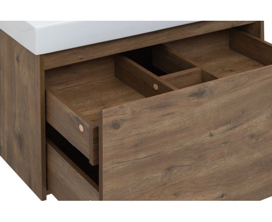Мебель для ванной Aquanet Nova Lite 90 дуб рустикальный (1 ящик) арт.00254219_, изображение 14