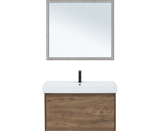 Мебель для ванной Aquanet Nova Lite 90 дуб рустикальный (1 ящик) арт.00254219_, изображение 6