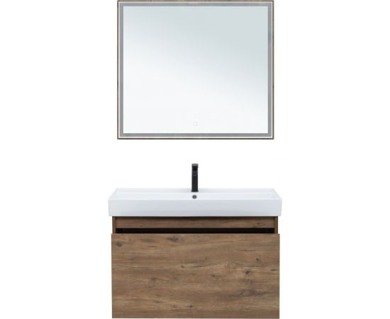 Мебель для ванной Aquanet Nova Lite 90 дуб рустикальный (1 ящик) арт.00254219_, изображение 7