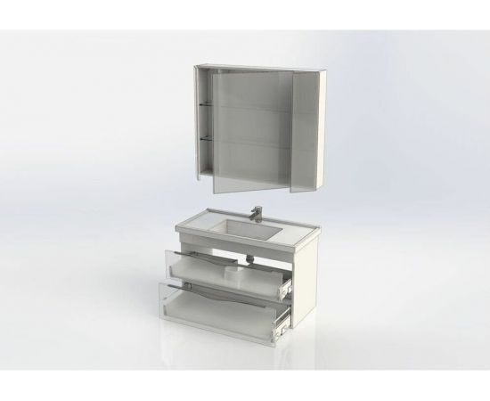Мебель для ванной Aquanet Эвора 100 капучино арт.00184562_, изображение 8