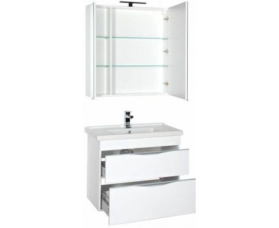 Мебель для ванной Aquanet Эвора 80 белый арт.00184557_, изображение 5