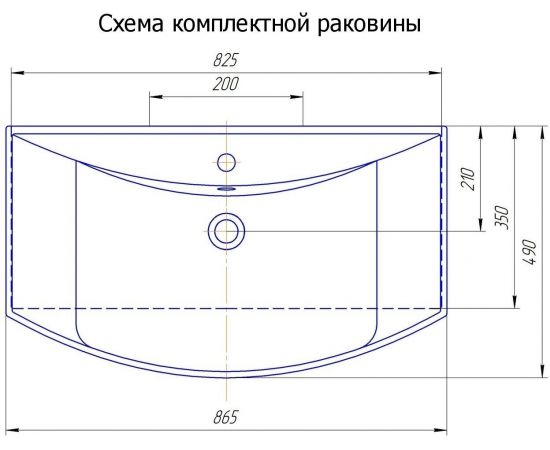 Мебель для ванной Aquanet Остин 85 дуб сонома/белый арт.00252220_, изображение 10
