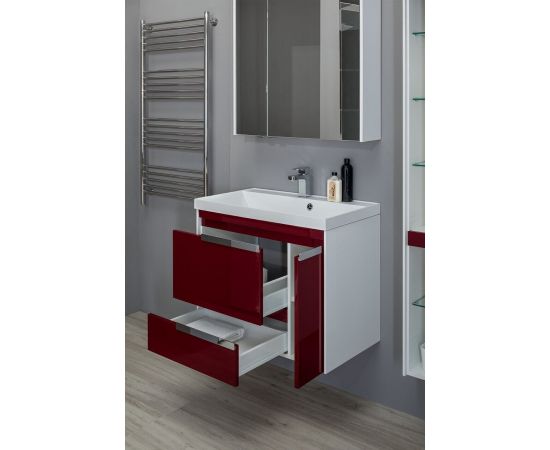 Мебель для ванной Aquanet Тиволи 90 бордо арт.00180566_, изображение 8