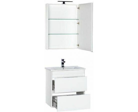Мебель для ванной Aquanet Тулон 65 белый арт.00183625_, изображение 5