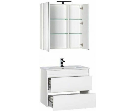 Мебель для ванной Aquanet Тулон 85 белый арт.00183627_, изображение 5