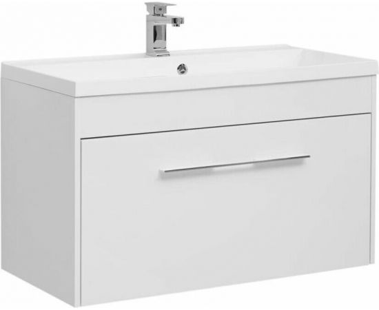 Тумба с раковиной Aquanet Августа 100 белый арт. 00225443_, изображение 2