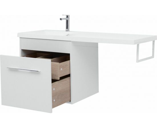 Тумба с раковиной Aquanet Августа 120 L белый арт. 00239781_, изображение 13