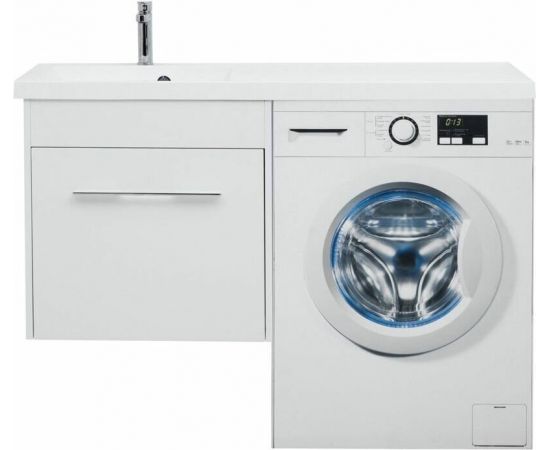 Тумба с раковиной Aquanet Августа 120 L белый арт. 00239781_, изображение 16
