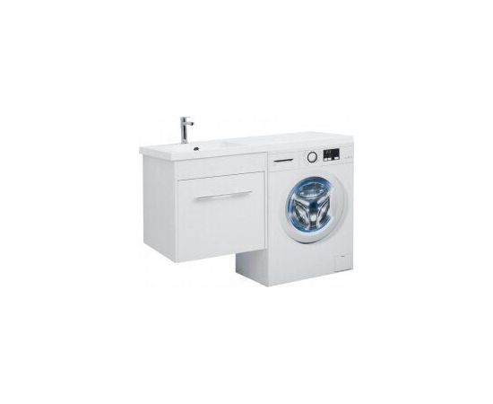 Тумба с раковиной Aquanet Августа 120 L белый арт. 00239781_