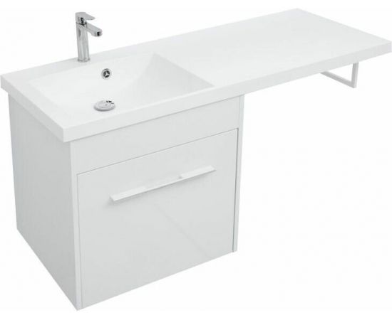 Тумба с раковиной Aquanet Августа 120 L белый арт. 00239781_, изображение 8