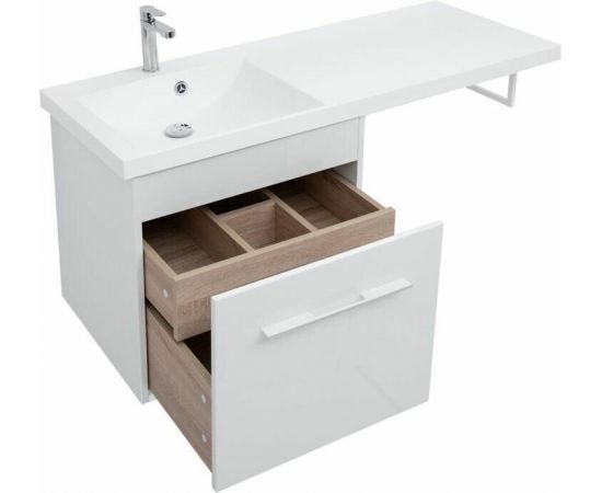Тумба с раковиной Aquanet Августа 120 L белый арт. 00239781_, изображение 9