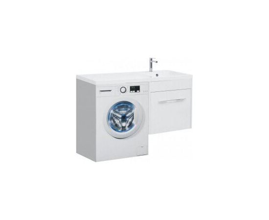 Тумба с раковиной Aquanet Августа 120 R белый арт. 00239782_