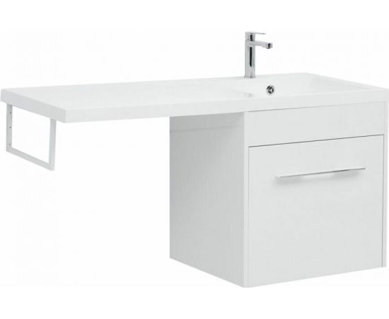 Тумба с раковиной Aquanet Августа 120 R белый арт. 00239782_, изображение 8