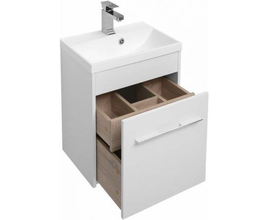 Тумба с раковиной Aquanet Августа 50 белый арт. 00225435_, изображение 7