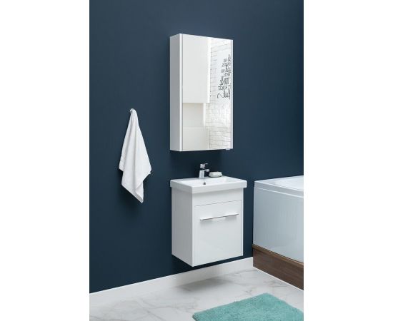 Тумба с раковиной Aquanet Августа 50 (Moduo Slim) белый арт. 00254069_, изображение 12