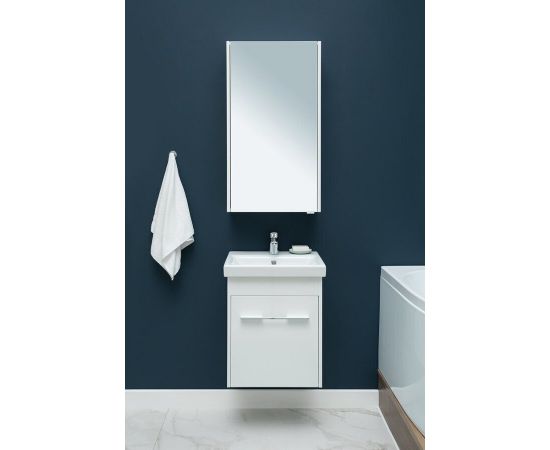 Тумба с раковиной Aquanet Августа 50 (Moduo Slim) белый арт. 00254069_, изображение 14