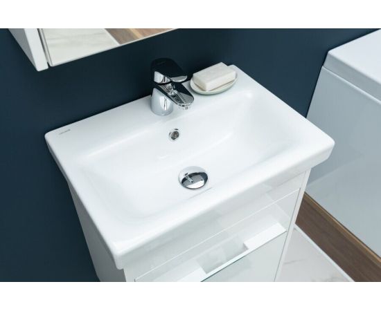 Тумба с раковиной Aquanet Августа 50 (Moduo Slim) белый арт. 00254069_, изображение 20
