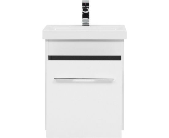 Тумба с раковиной Aquanet Августа 50 (Moduo Slim) белый арт. 00254069_, изображение 6