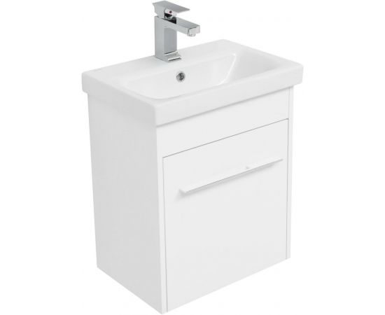 Тумба с раковиной Aquanet Августа 50 (Moduo Slim) белый арт. 00254069_, изображение 10