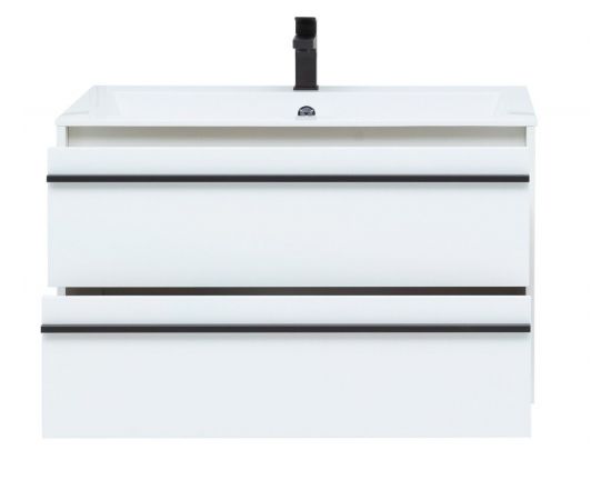 Тумба с раковиной Aquanet Lino 90 белый матовый арт. 00271949_, изображение 7