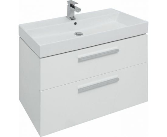 Тумба с раковиной Aquanet Nova 90 белый (2 ящика) арт. 00245256_, изображение 10